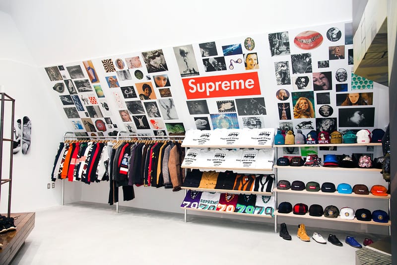 Supreme が Dover Street Market New York のオープンを記念したT ...