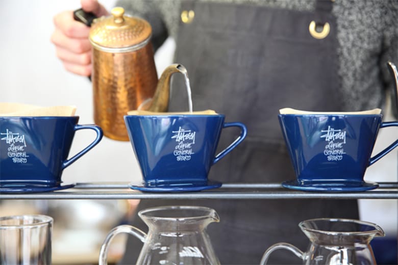 STUSSY Livin' GENERAL STORE に COFFEE COUNTYのスペシャルブレンド