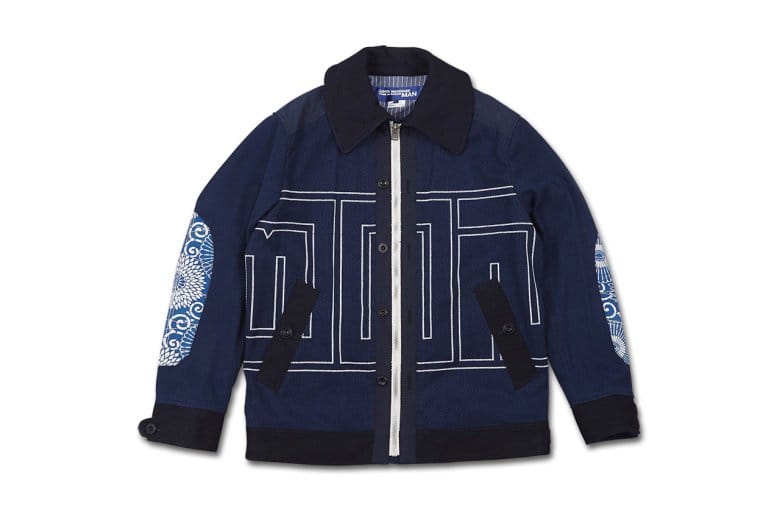 JUNYA MAN levi's ジュンヤ リーバイス パッチワーク ジャケット JUNYA WATANABE MAN - ジュンヤワタナベマン × リーバイス パッチ