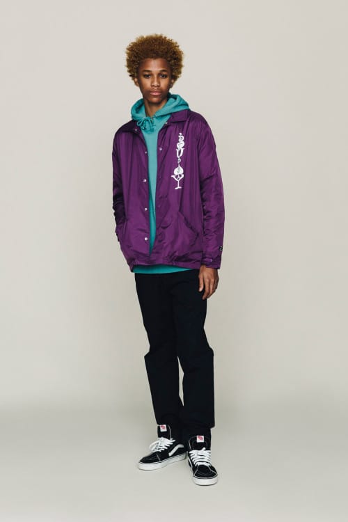 かつきくん着用　stussy ma-1 Pile Lined Zip Jacket – Black | Outerwear | Stüssy Japan