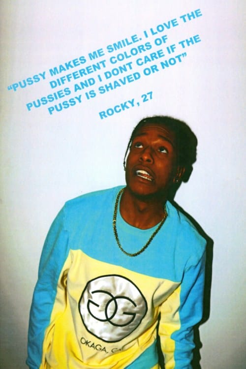 A$AP Rocky をフィーチャーした Golf Wang 最新ルックブック