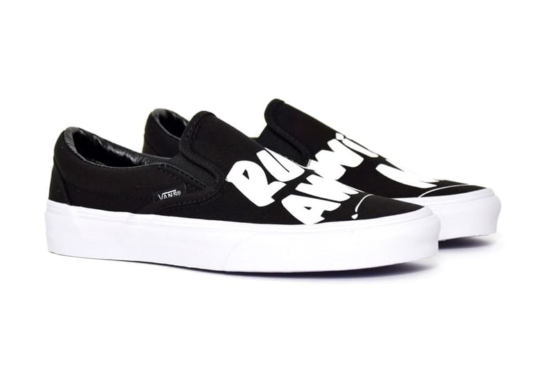 Baron Von Fancy x Vans メッセージ入りスリッポン | Hypebeast.JP