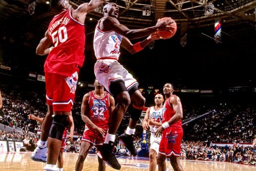 Michael Jordan が出場した1991年のオールスター25周年を記念する 