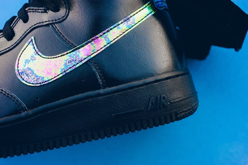 Air force 1 high shop '07 lv8 - black/metallic gold