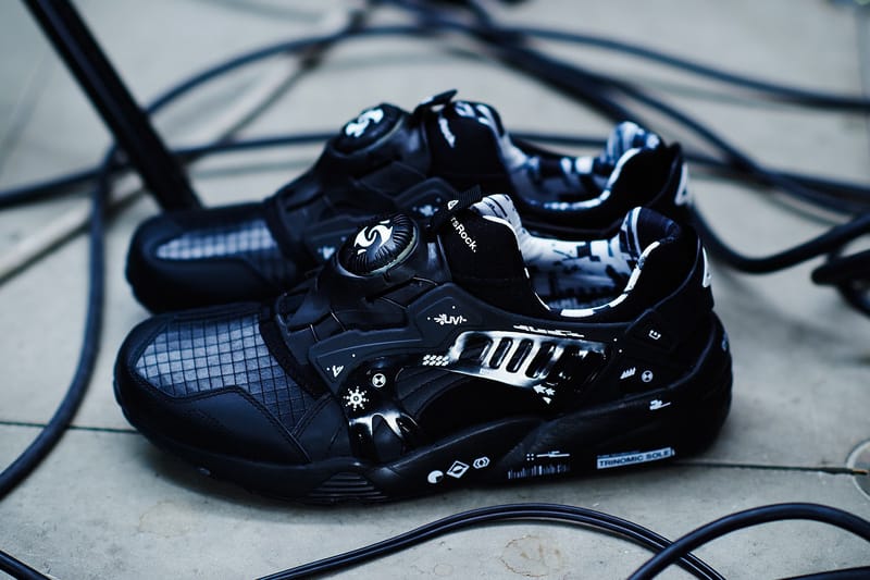 PUMA Disc Blaze & R698 を GraphersRock がサイバーパンクに