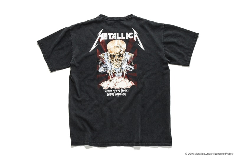 UNUSED × METALLICA for BEAUTY&YOUTH | Hypebeast.JP