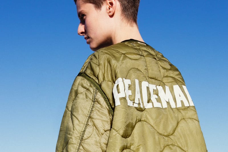 ジャケット・アウター oamc peacemaker M 2021ss OAMCが真っ赤なドット刺繍のライナー発売、背面にPEACEMAKERロゴ
