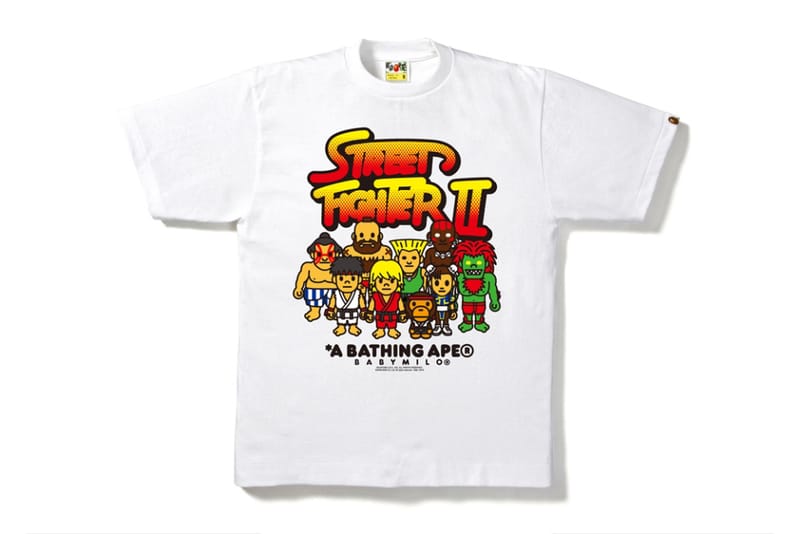 A BATHING APE® が『ストリートファイター』コレクションをリリース