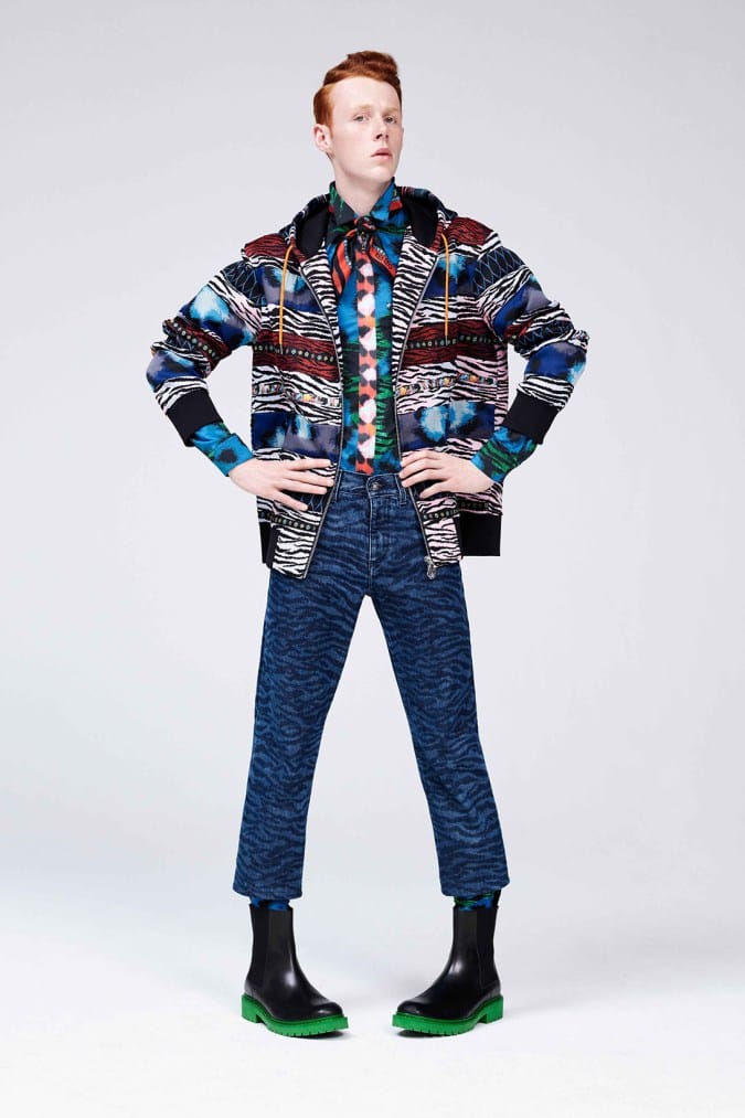 Kenzo x H&M 2016 Fall/Winter コラボレーションコレクションのルック