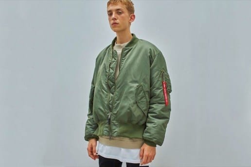 古き良きものに現代的なディテールを搭載した Alpha Industries x