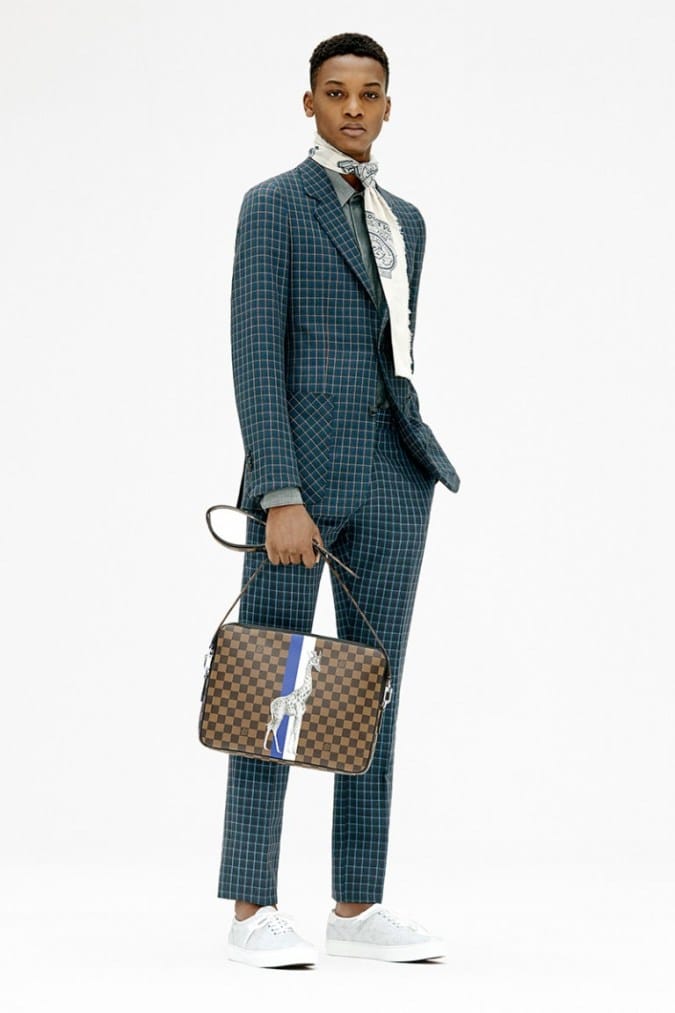 本物 コレクションモデル ルイヴィトン チェックデザイン ジャケット ブレザー 季節感漂う、ルイ・ヴィトン 2017年 春プレコレクション | Hypebeast.JP