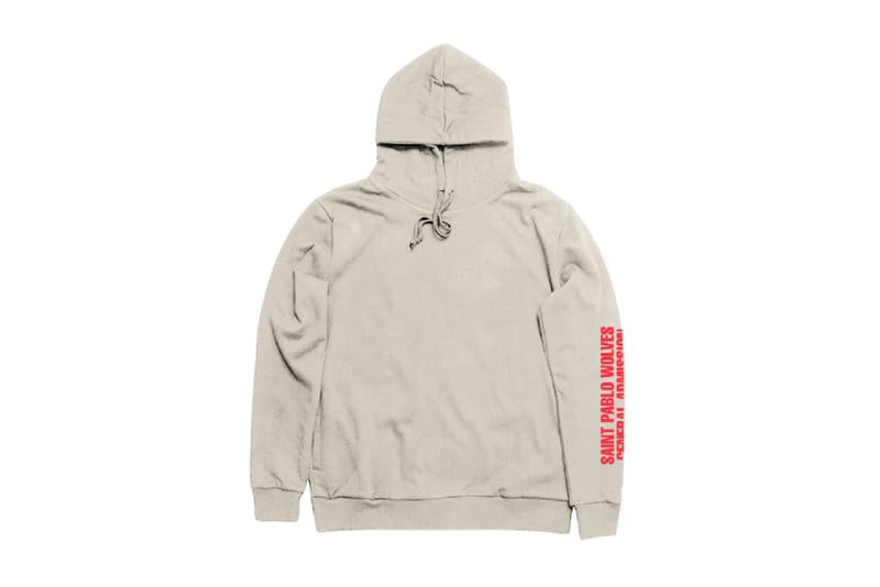 Kanye West のSaint Pablo Tour Live Goodsが公式オンラインで12
