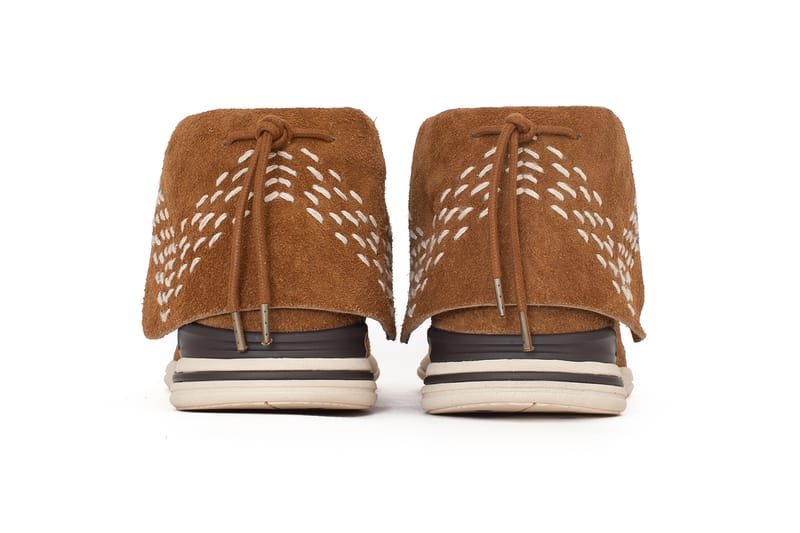 visvim の最新フットウエア FBT Lhamo Sashiko-Folk に visvim の最新フットウエア FBT Lhamo Sashiko-Folk に
