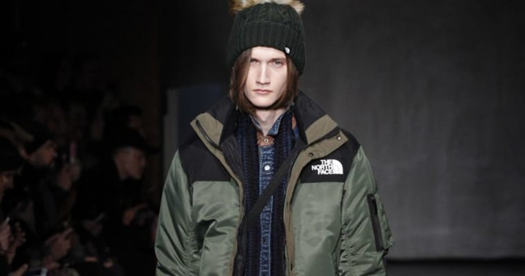 Sacai The North Face コラボ ニット帽 THE NORTH FACE × SACAI ニット帽 ファー付き - メルカリ