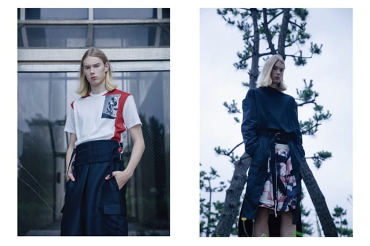 プ*ン様 ALMOSTBLACK 17ss 巻きスカート オールモストブラック 2017年春夏コレクションルックブック | Hypebeast.JP