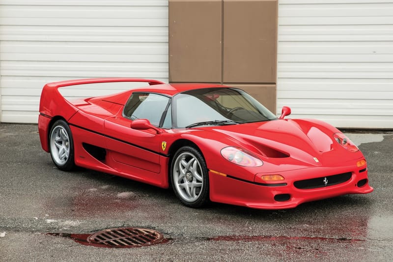 マイク・タイソンが所持していた「フェラーリ F50」がオークションに