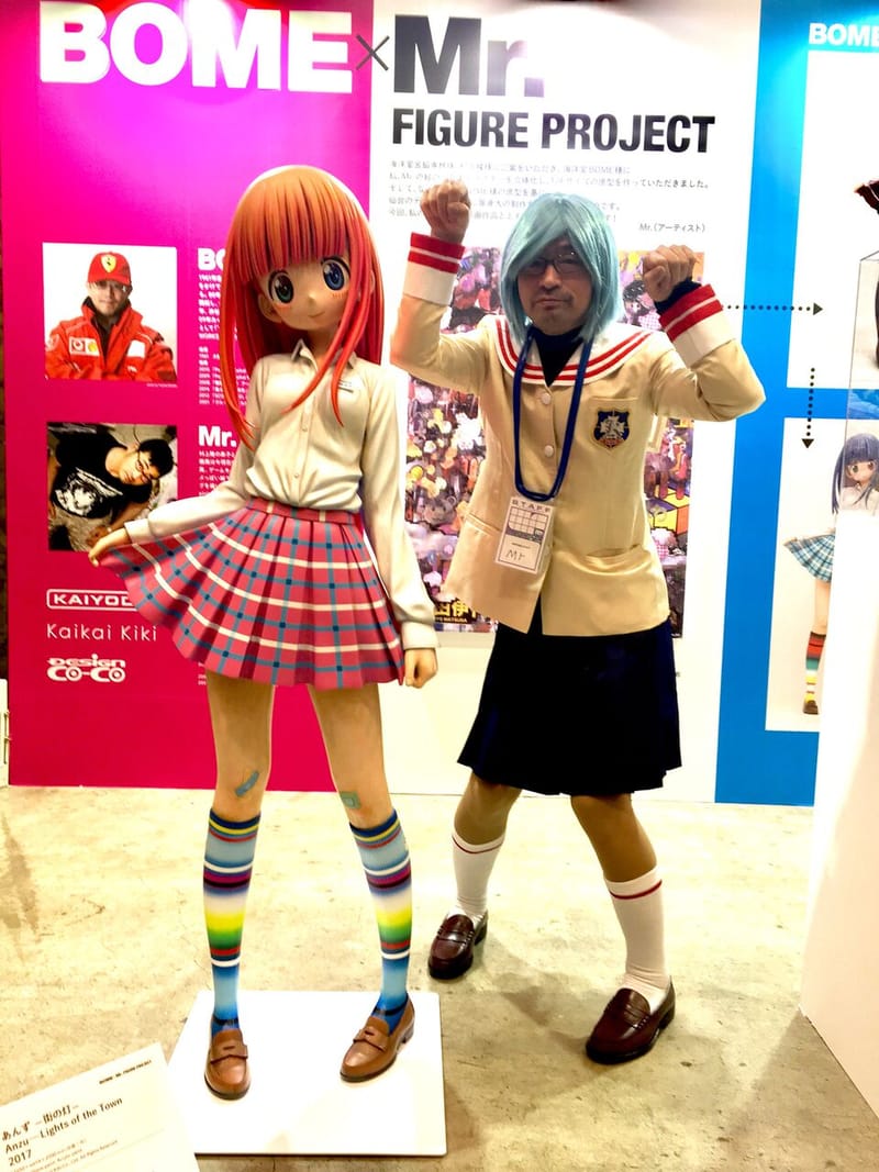 ファレルや Gucci のプロジェクトにも参加する Mr. 作画の美少女