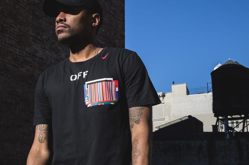 NIKE×off-white ゲームシャツ　RIZINヒロヤ着用モデル NIKE×off-white ゲームシャツ RIZINヒロヤ着用モデル - メルカリ