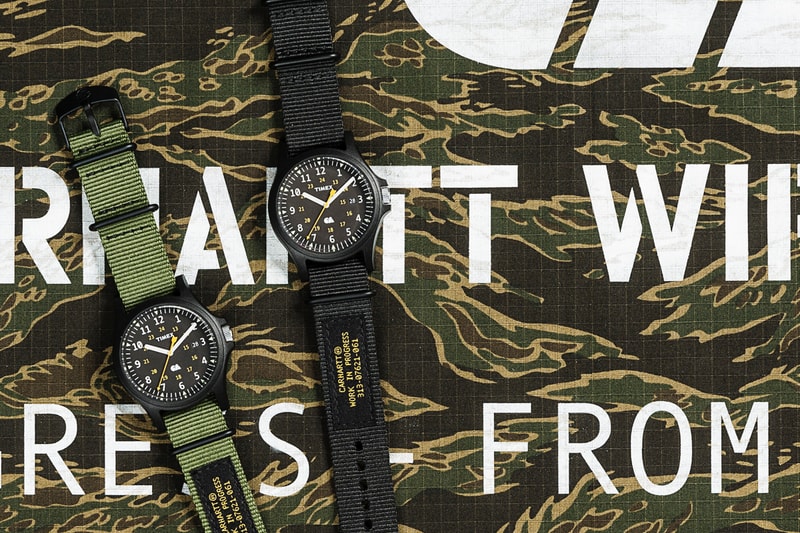 Carhartt WIP x Timex のエクスクルーシヴモデルウォッチが誕生 Carhartt WIP x Timex のエクスクルーシヴモデルウォッチが誕生