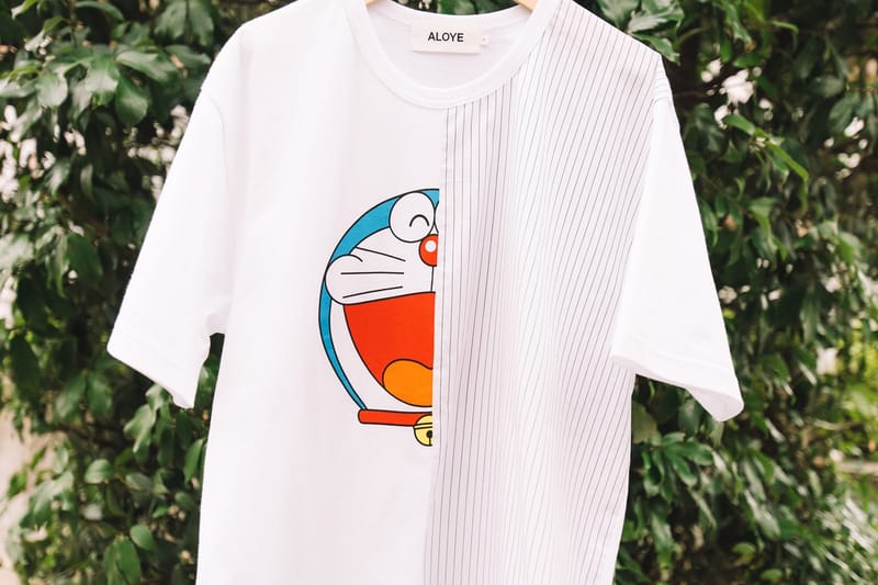 ALOYE よりドラえもんにフィーチャーしたTシャツカプセル