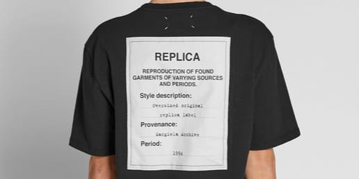 Maison Margiela から Replica Tシャツが登場