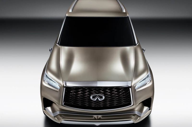 日産インフィニティが高級 SUV のデザインスタディモデル QX80 日産インフィニティが高級 SUV のデザインスタディモデル QX80