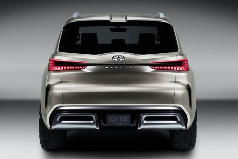 インフィニティ 日産インフィニティが高級 SUV のデザインスタディモデル QX80