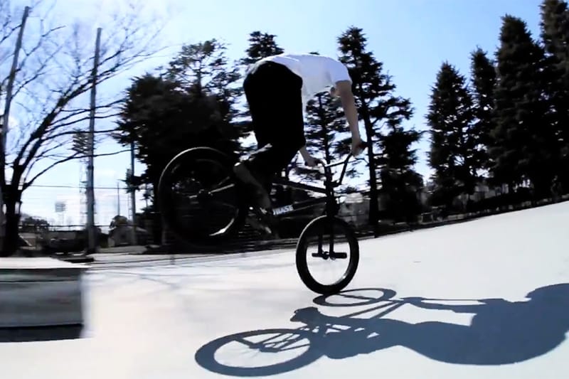 野村周平による W-BASE オリジナル BMX のテストライド