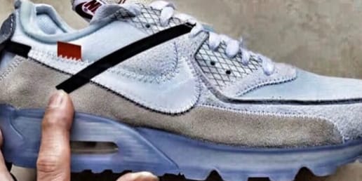 Air max 90 shop off white ice