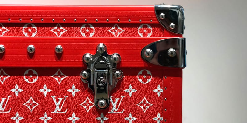 Supreme x Louis Vuitton が展開されるポップアップストアの