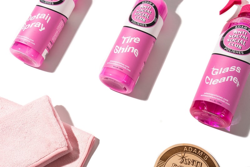 Anti Social Social Club と Adam's Polishes のカークリーニングキット登場 Hypebeast.JP