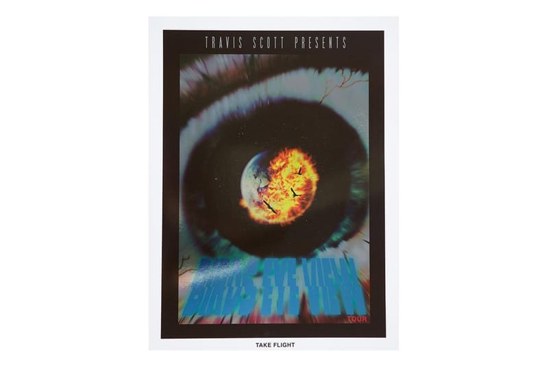 Travis Scott が Birds Eye View の新作マーチャンダイズを