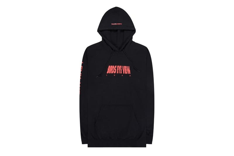 Travis Scott が Birds Eye View の新作マーチャンダイズを