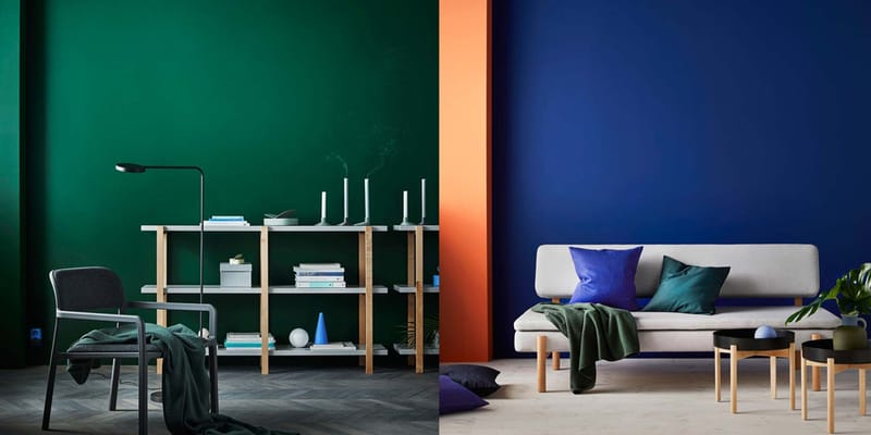 IKEA HAY コラボ　YPPERLIG ラウンジチェア　ポストモダン IEKA（イケア）にHay夫妻とのコラボレーション「YPPERLIG/イッペルリグ