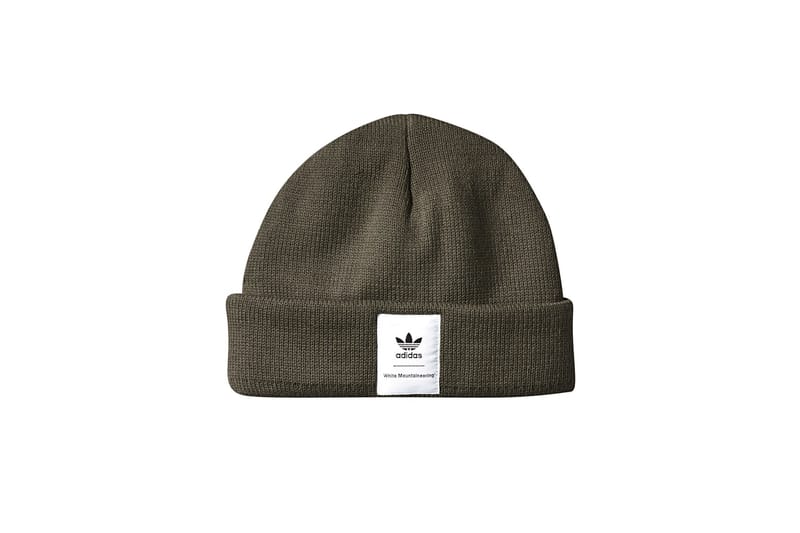 Adidas white 2025 mountaineering beanie