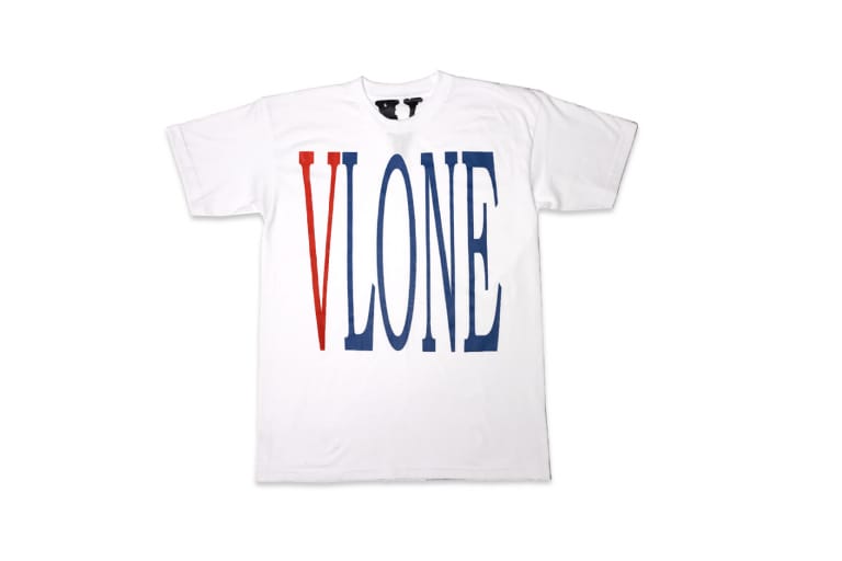 VLONE が fragment design とのアイテムなどを再販 独立記念日Tシャツ