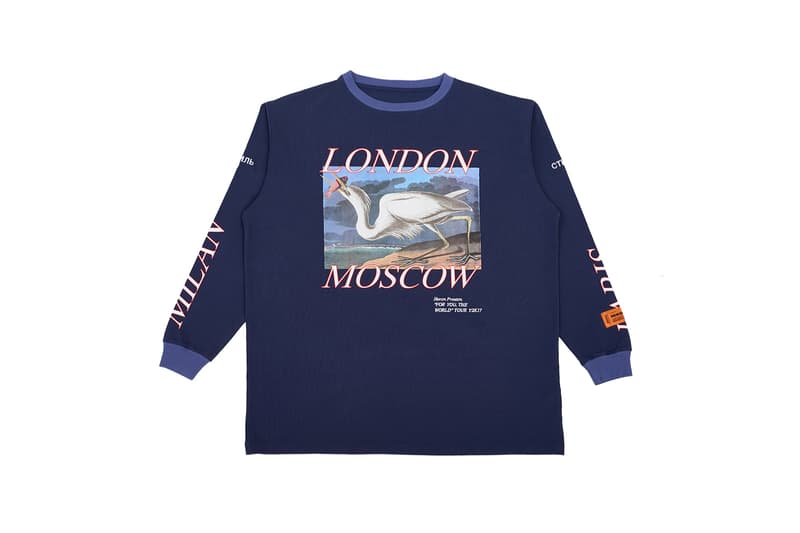 HERON PRESTON エンヘリッシュロコトロストリンクフティ GR8 で HERON PRESTON 2017年秋冬ローンチツアー限定アイテムを