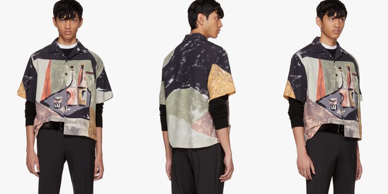 20世紀の表現派絵画がプリントされた Prada の約10万円のボウリング