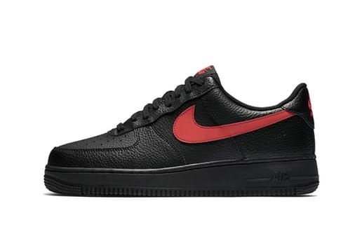 Nike が Air Force 1 Low “Black Leather” パックを発表