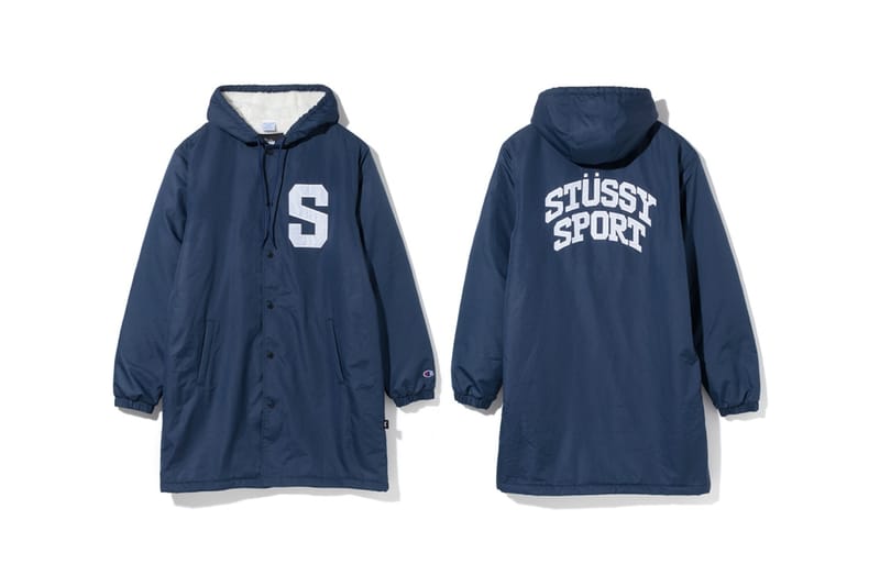 ⭐️レア⭐️Champion × STUSSY コラボ ナイロンジャケット