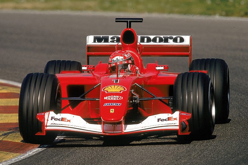 ミハエル・シューマッハがモナコGPを制した際に使用したフェラーリが 