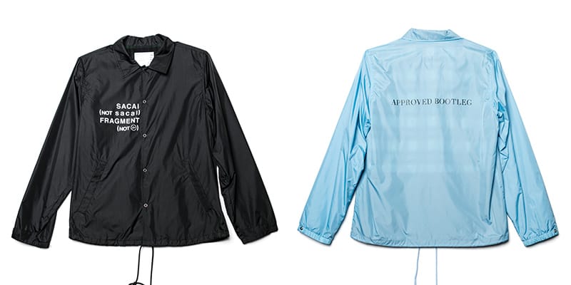 パリのコレットにて展開中のsacai x fragment designの限定コラボ