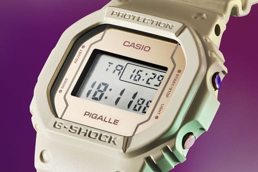 PIGALLEとG-SHOCKより名作DW-5600をベースにしたコラボモデルが登場