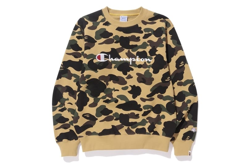 A BATHING APE® x Championによる最新コラボカプセルコレクションが