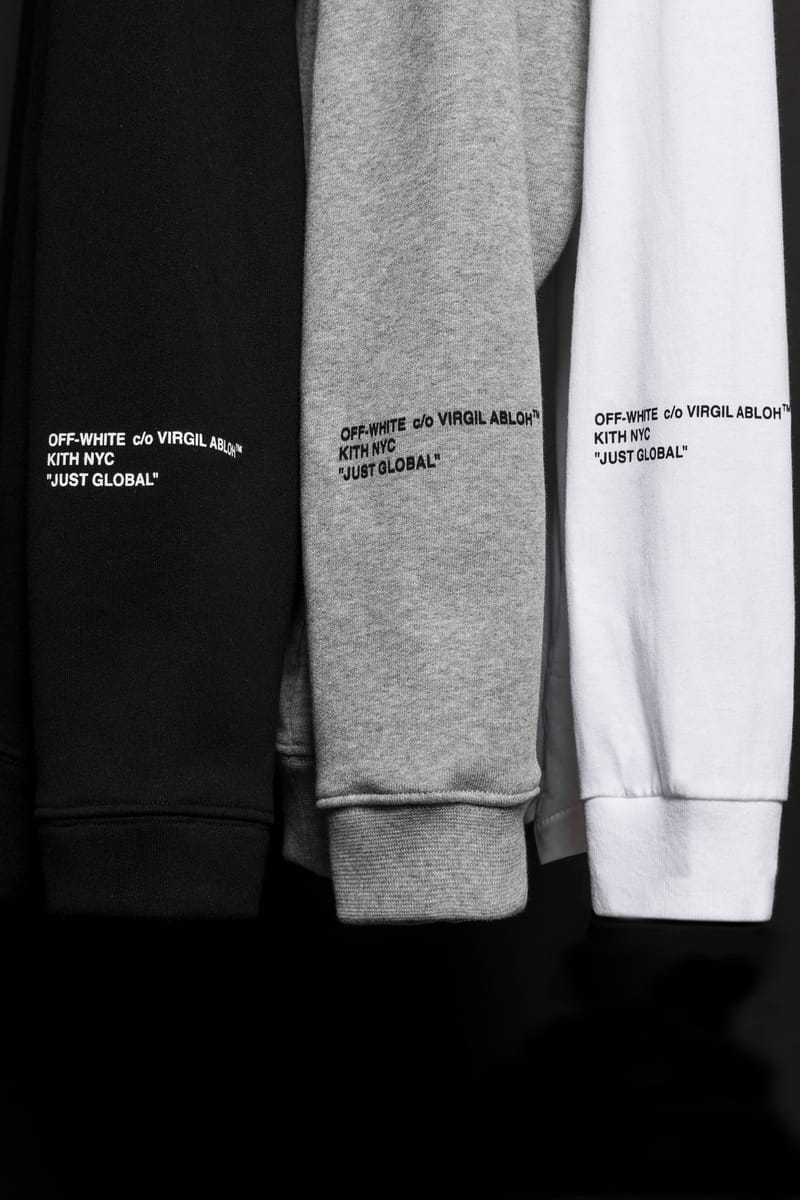 KITH x Off-White™ の新たなカプセルコレクション “JUST GLOBAL