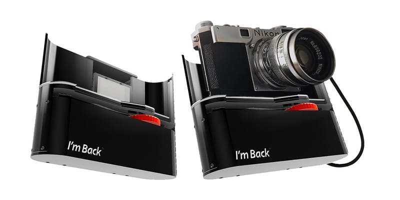 取り付けるだけで35mmフィルムカメラをデジカメ化するモジュール “I'm 