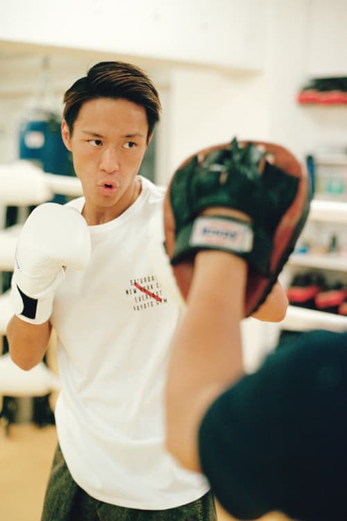 サタデーズNYCxエバーラスト x HAYATO GYM が日本限定のトリプル