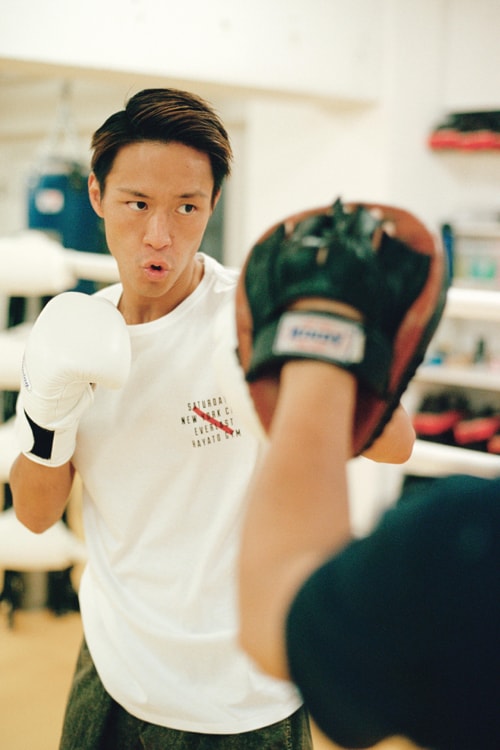 EVERLAST × Saturdays NYC コラボ ボクシンググローブ サタデーズNYCxエバーラスト x HAYATO GYM が日本限定のトリプルコラボ