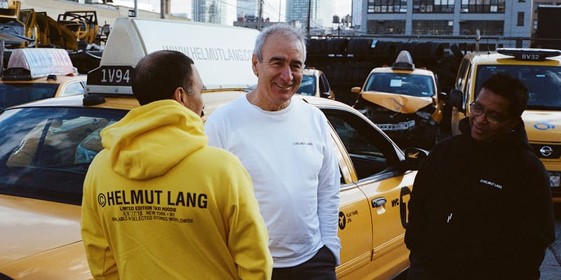 ヘルムートラングよりNYのタクシーをテーマにした新コレクション“Taxi Project”が登場 | Hypebeast.JP
