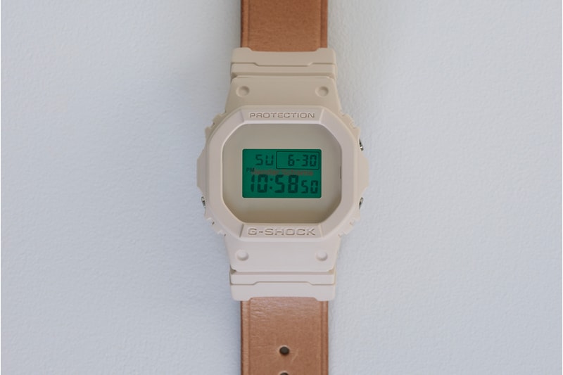 エンダースキーマが G-SHOCK 史上初の本革レザーバンドを使用した